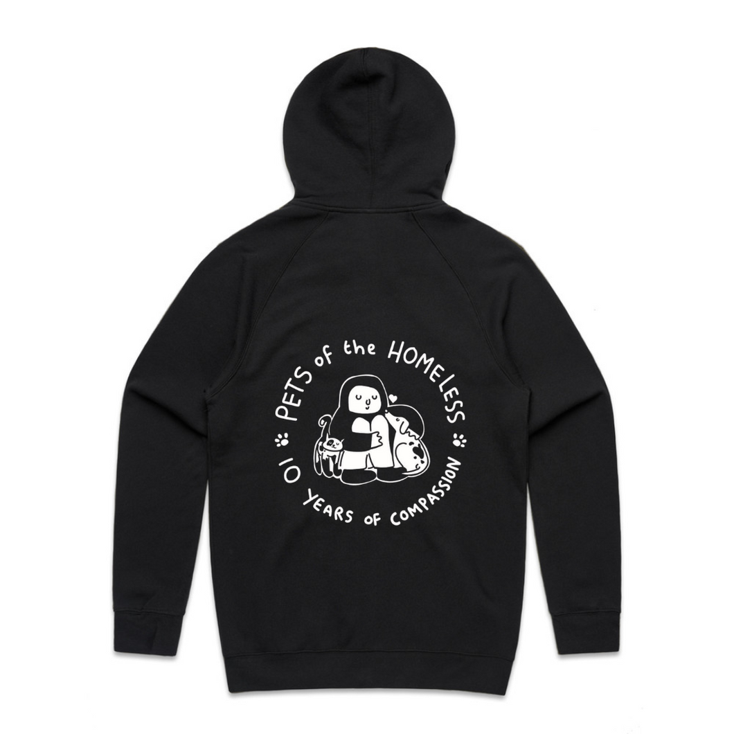 10 Years Of Compassion Hoodie (Unisex)