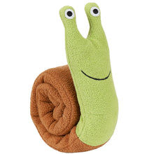 Load image into Gallery viewer, Snuffle Snail Soft Dog Toy with Squeaker