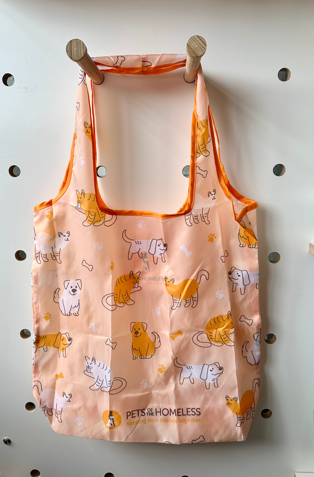 Pets Of The Homeless Reusable Shopping Bag