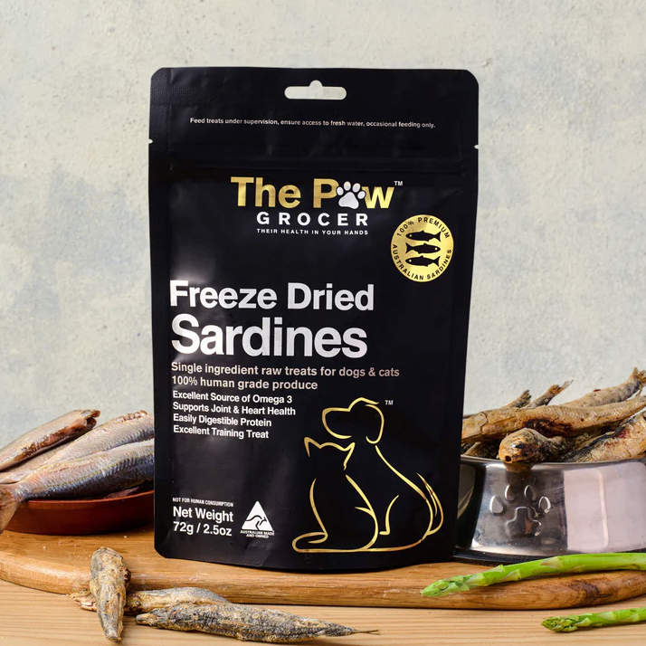 The Paw Grocer Freeze Dried Sardines
