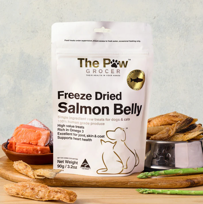 The Paw Grocer Freeze Dried Salmon Belly