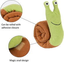 Load image into Gallery viewer, Snuffle Snail Soft Dog Toy with Squeaker