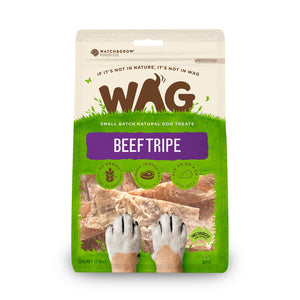 Wag Beef Tripe Dog Treats