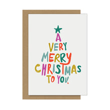 Load image into Gallery viewer, A Very Merry Christmas Greeting Card