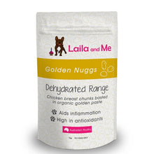 Load image into Gallery viewer, Laila and Me Golden Nuggs (Dried Chicken with Golden Paste) Treats