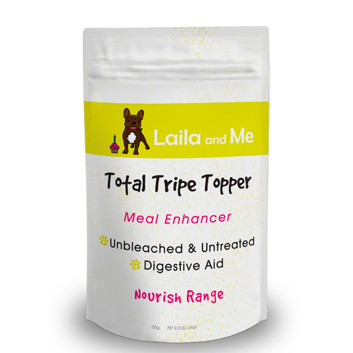 Laila and Me Beef Green Tripe Powder Meal Enhancer for Cats & Dogs