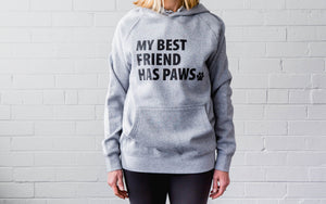 My Best Friend Has Paws Hoodie (Unisex)