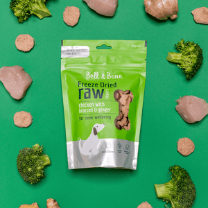 Bell and Bone Chicken With Broccoli And Ginger Freeze Dried Dog Treats