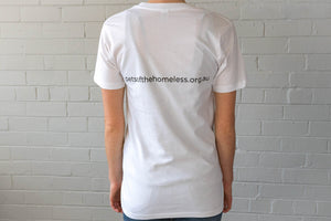 Pets Of The Homeless Horizontal Logo T-Shirt (Unisex)