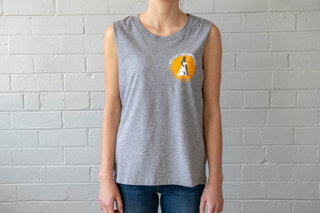 Pets Of The Homeless Muscle Tee (Women)