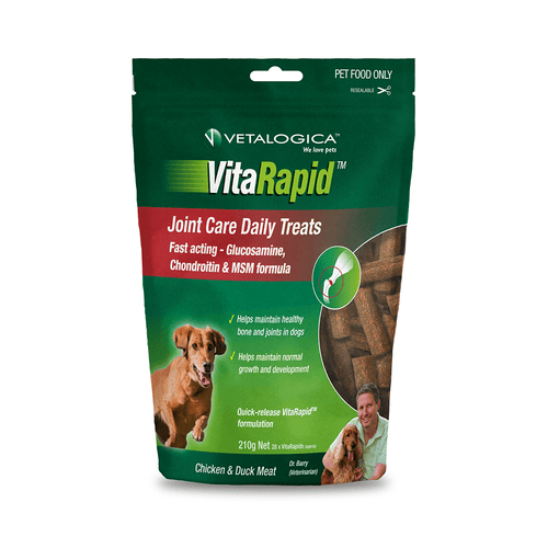 Vetalogica VitaRapid Joint Care Daily Treats for Dogs