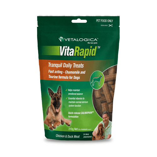 Vetalogica VitaRapid Tranquil Daily Treats for Dogs